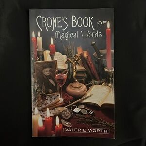 Crones Book of Magical Words by Valerie Worth